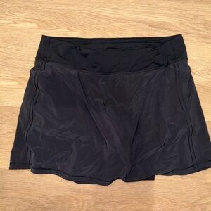 lululemon athletica Black Mini Skirt